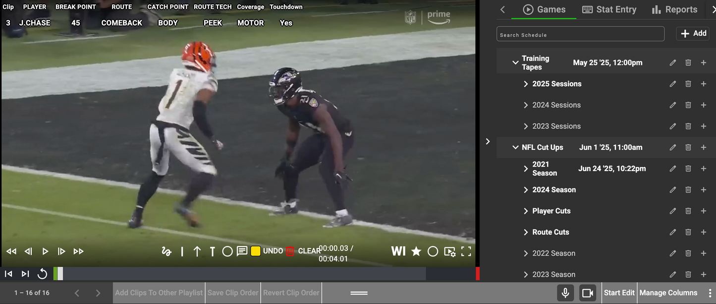 Wideout Film Vault 365